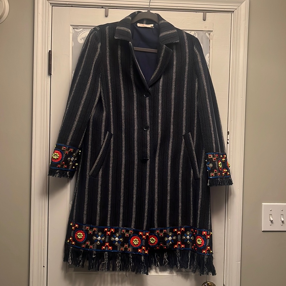 Tory Burch tweed blazer shift